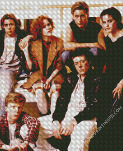 The Breakfast Club Characters Diamond Paintings