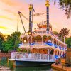 The Disneyland Steamboat Diamond Paintings