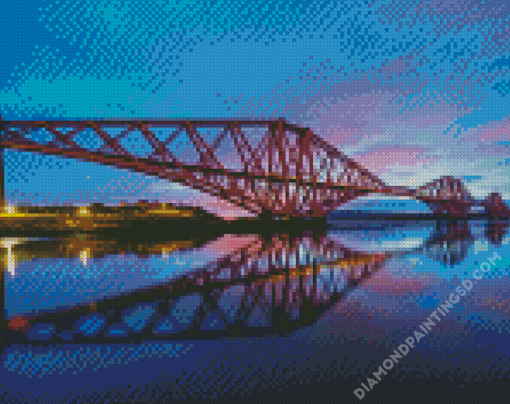 The Forth Bridge United Bridge Diamond Paintings