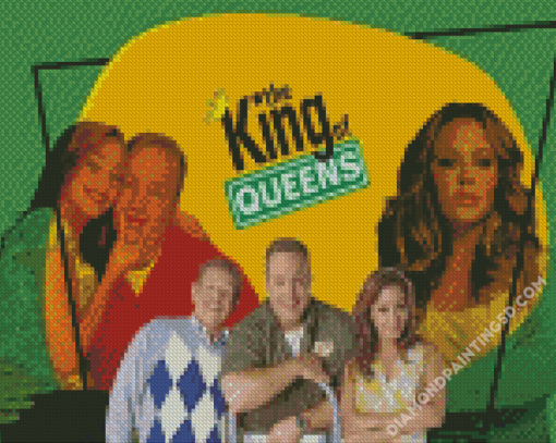 The King of Queens Sitcom Poster Diamond Paintings