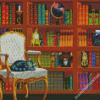 The Vintage Library Diamond Paintings