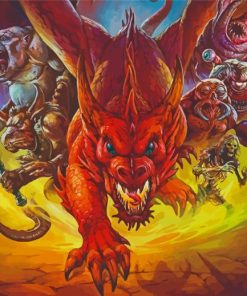 The Dungeons And Dragons Art Diamond Paintings