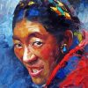 Tibet Woman Diamond Paintings