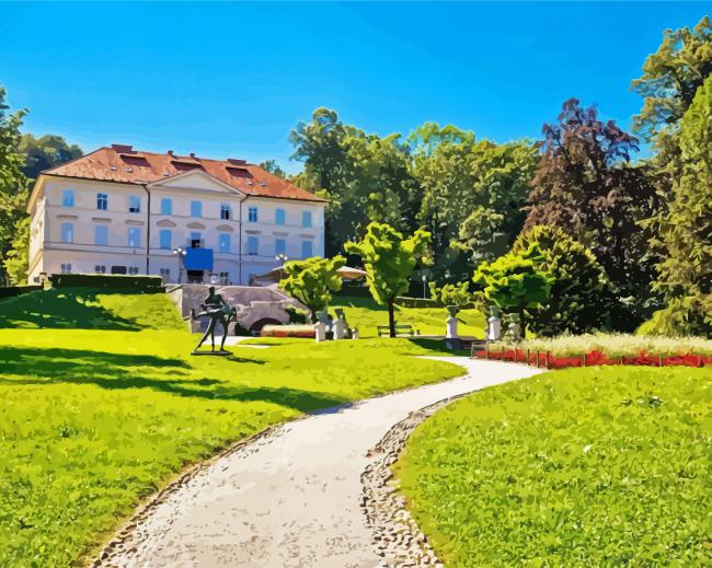 Tivoli Park Ljubljana Diamond Paintings