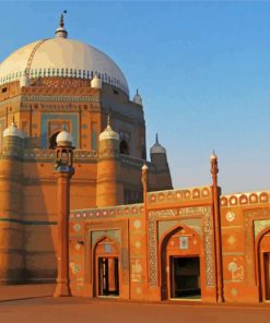 Tomb Of Hazrat Shah Rukn E Alam Pakistan Diamond Paintings