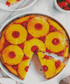 Upside Down Pineapple Cake Diamond Paintings