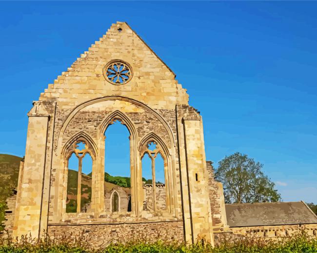 Valle Crucis Abbey Llangollen Diamond Paintings