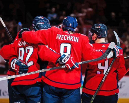 Washington Capitals Players Diamond Paintings