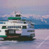 Washington Ferry Boat Diamond Paintings