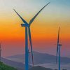 Wind Turbine Diamond Paintings