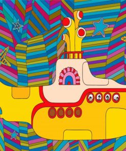 Yellow Submarine Diamond Paintings