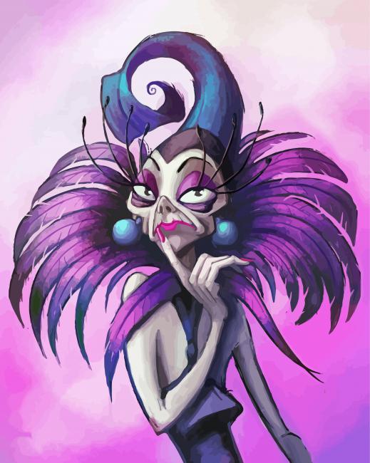 Yzma Evil Character Diamond Paintings