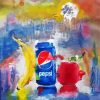 Abstract Pepsi Diamond Paintings