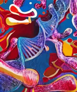 Abstract DNA Diamond Paintings