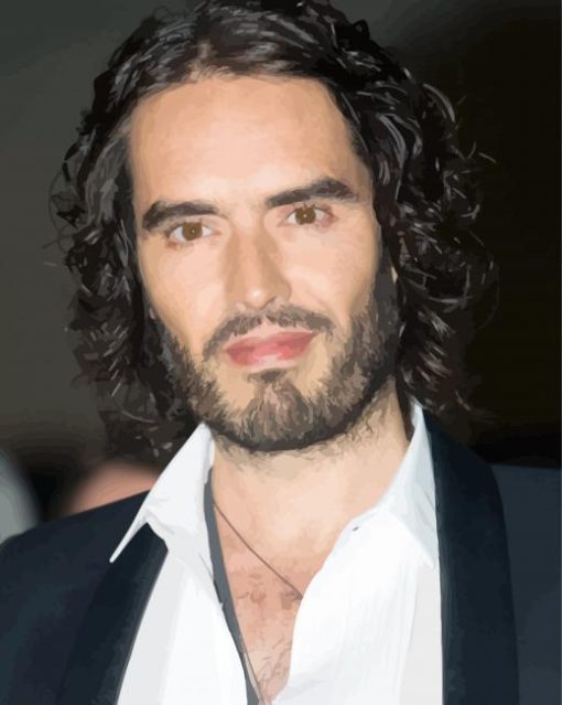 Actor Russell Brand Diamond Paintings