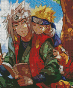 Adorable Pervy Sage And Naruto Diamond Paintings