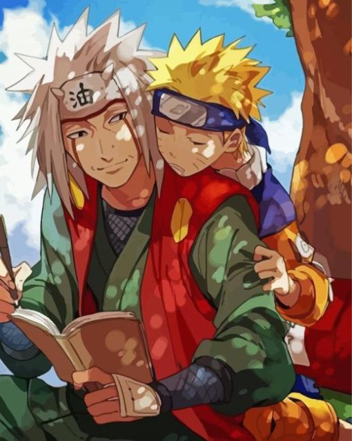 Adorable Pervy Sage And Naruto Diamond Paintings