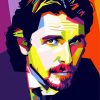 Aesthetic Christian Bale Pop Art Diamond Paintings