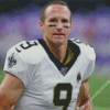 Aesthetic Drew Brees Diamond Paintings