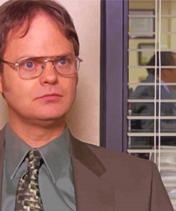 Aesthetic Dwight Schrute Diamond Paintings