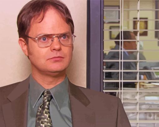 Aesthetic Dwight Schrute Diamond Paintings