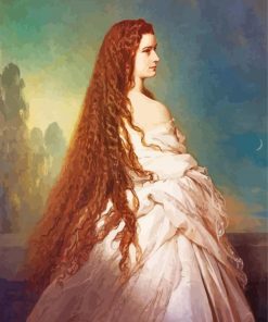 Aesthetic Empress Elizabeth Of Austria Diamond Paintings