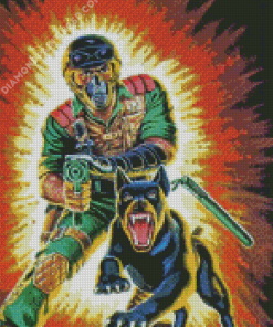 Aesthetic G.i.joe art Diamond Paintings