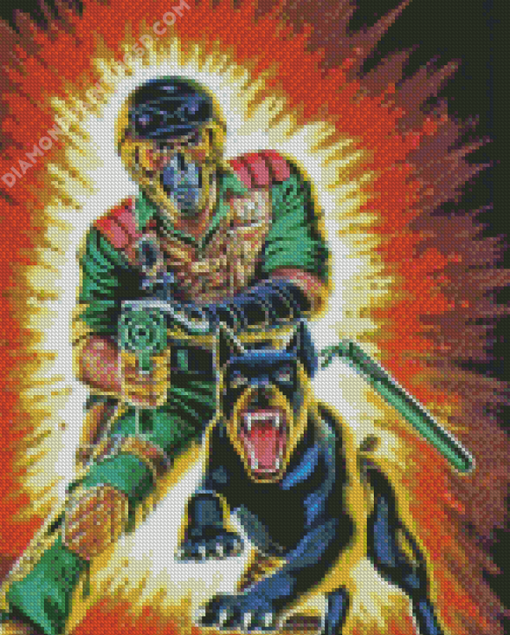 Aesthetic G.i.joe art Diamond Paintings