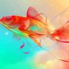 Aesthetic Gold Fish Art Diamond Paintings