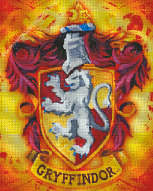 Aesthetic Gryffindor Diamond Paintings