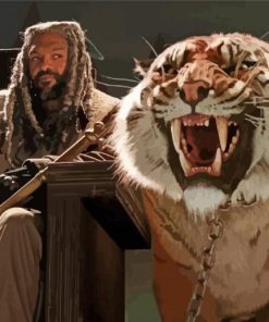 Aesthetic King Ezekiel And Shiva Diamond Paintings