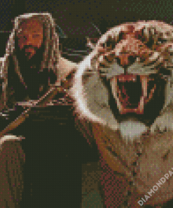 Aesthetic King Ezekiel And Shiva Diamond Paintings