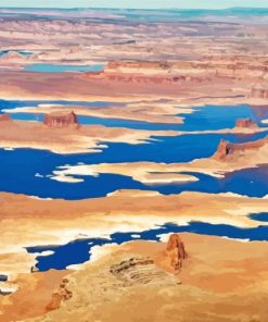 Aesthetic Lake Powell Diamond Paintings