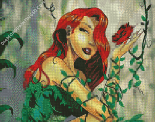 Aesthetic Poison Ivy Diamond Paintings