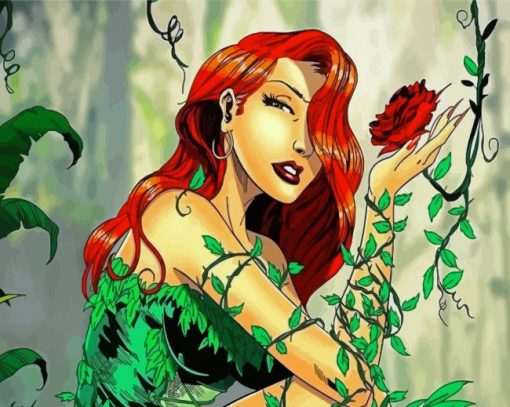 Aesthetic Poison Ivy Diamond Paintings