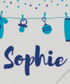 Aesthetic Sophie Name Diamond Paintings