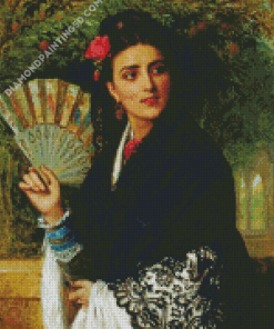 Aesthetic Spanish Lady Diamond Paintings