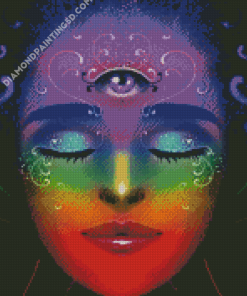 Aesthetic Third Eye Diamond Paintings