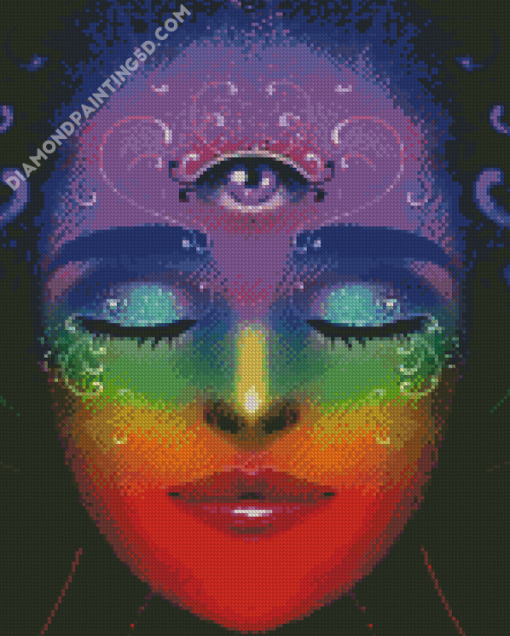 Aesthetic Third Eye Diamond Paintings