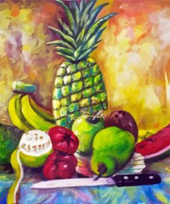 Aesthetic Abstract Fruit Art Diamond Paintings