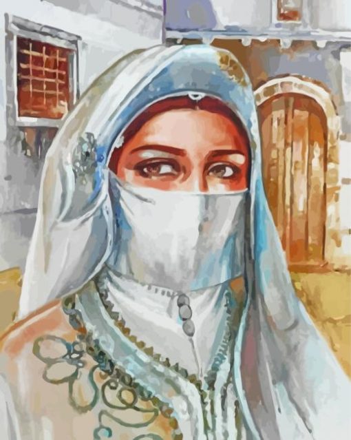 Aesthetic Arabe Lady Diamond Paintings