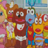 Aesthetic Muppet Babies Diamond Paintings