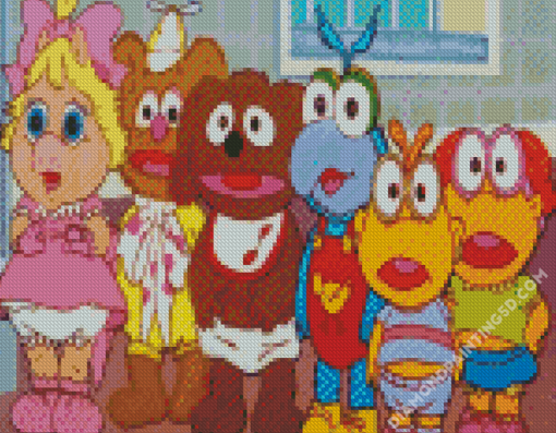 Aesthetic Muppet Babies Diamond Paintings