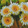 Aesthetic Saguaro Cactus Flower Diamond Paintings