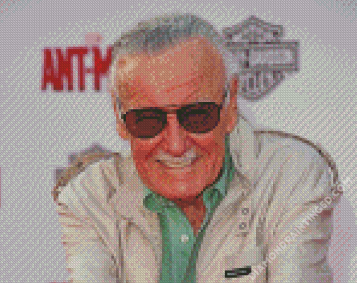 Aesthetic Stan Lee Diamond Paintings