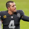 American Football Quarterback Derek Carr Diamond Paintings