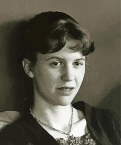 American Poet Sylvia Plath Diamond Paintings