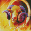 Aries Sign Diamond Paintings