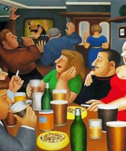 Bar Time Beryl Cook Diamond Paintings