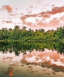 Beautiful Isle Royale Landscape Diamond Paintings